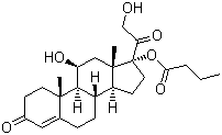 (11β)-11,17,21-三羟基孕甾-4-烯-3,20-二酮-17α-丁酸酯