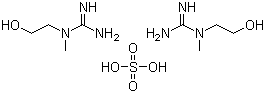 N-(2-羟基乙基)-N-甲基胍硫酸盐 (2:1)