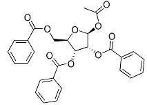 1-氧-乙酰基-2,3,5-三-氧-苯甲酰基-β-D-核糖
