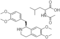 R-四氢罂粟碱-N-乙酰-L-亮氨酸盐