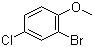 2-溴-4-氯苯甲醚 465559