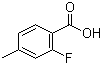 2-氟-4-甲基苯甲酸 