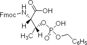 Fmoc-苏氨酸磷酸苄酯; N-芴甲氧羰基-O-(苄基磷酰基)-L-苏氨酸