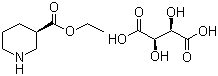 (Ｒ)－３－哌啶甲酸乙酯－Ｌ－酒石酸盐