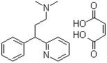 1-苯基-1-(2-吡啶基)-3-二甲氨基丙烷马来酸盐