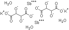酒石酸锑钾半水合物