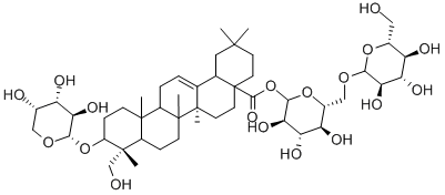 木通皂苷D，川续断皂苷VI
