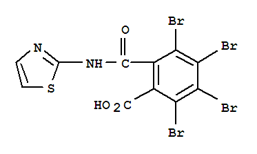 2,3,4,5-四溴-6-(1,3-噻唑-2-基氨基甲酰)苯甲酸