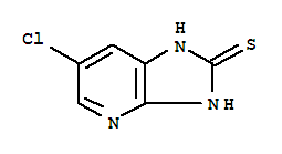 6-氯-1H-咪唑并[4,5-b]吡啶-2(3H)-硫酮