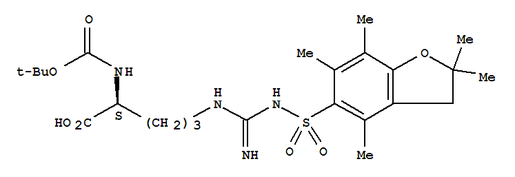 Nα-Boc-Nω-(2,2,4,6,7-五甲基-二氢苯并呋喃-5-磺酰基)-L-精氨酸 264445