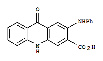 2-苯胺基-9-氧代-9,10-二氢-3-吖啶羧酸