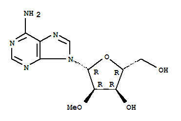 2'-O-甲基腺苷; 2'-O-甲基腺嘌呤核苷