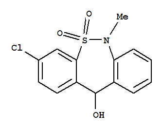 3-氯-6,11-二氢-6-甲基二苯并[c,f][1,2]硫氮杂卓-11-醇 5,5-二氧化物