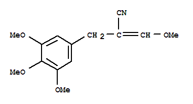 3-甲氧基-2-(3,4,5-三甲氧基苄基)丙腈