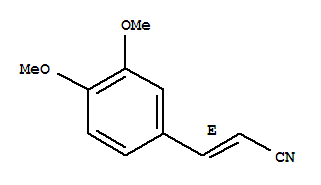 (2E)-3-(3,4-二甲氧基苯基)-2-丙烯腈