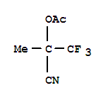 1-氰基-2,2,2-三氟-1-甲基乙基乙酸酯
