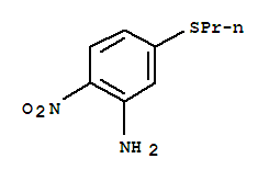 2-硝基-5-(丙基硫代)苯胺