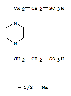 1,4-哌嗪二乙磺酸倍半钠盐