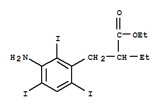 2-[(3-氨基-2,4,6-三碘-苯基)甲基]丁酸乙酯