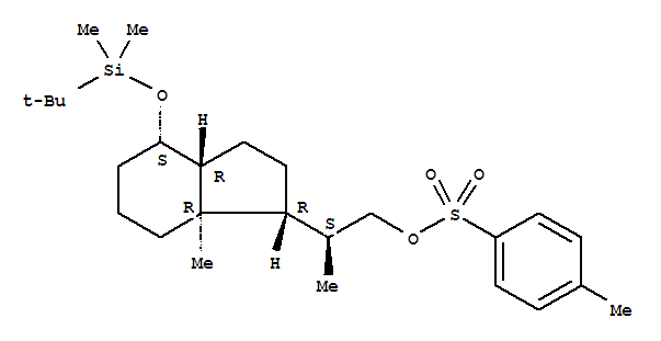 (2S)-2-[(4S,7aR)-4-{[二甲基(2-甲基-2-丙基)硅烷基]氧基}-7A-甲基八氢-1H-茚-1-基]丙基4-甲基苯磺酸酯