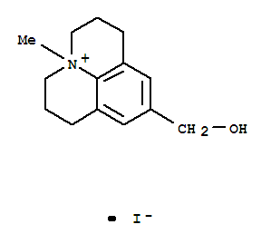 2,3,6,7-四氢-9-(羟基甲基)-4-甲基-1H,5H-苯并(ij)喹嗪鎓碘化物