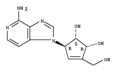 (1S,2R,5R)-5-(4-氨基-1H-咪唑并[4,5-C]吡啶-1-基)-3-羟甲基-3-环戊烯-1,2-二醇