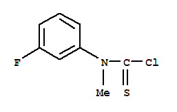 N-甲基-n-(3-氟苯基)-硫代氨基甲酰氯