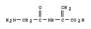 2-[(2-氨基乙酰基)氨基]丙-2-烯酸