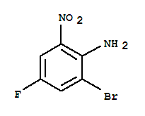 2-溴-4-氟-6-硝基苯胺 177355