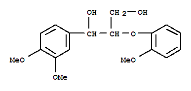 1-(3,4-二甲氧基苯基)-2-(2-甲氧基苯基)-丙烷-1,3-二醇
methoxyphenoxy)propane-1 ,3-diol