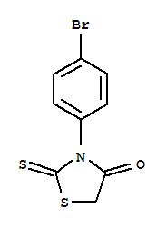 3-(4-溴苯基)-2-硫代-噻唑烷-4-酮
