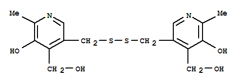 5,5'-(二硫烷二基双(亚甲基))双(4-(羟甲基)-2-甲基吡啶-3-醇)