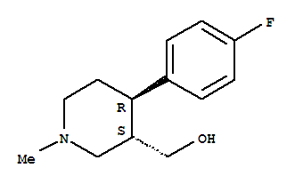 4-氟苯基-3s-羟甲基-1-甲基哌啶
