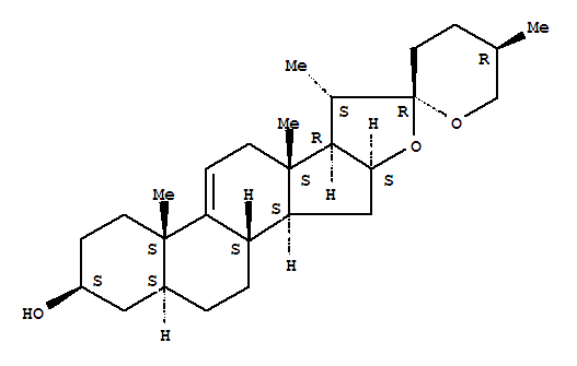 (3β,5α,25R)3-羟基螺甾-9(11)-烯