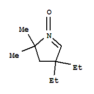 4,4-二乙基-2,2-二甲基-1-氧代-3H-吡咯-1-鎓