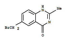 6-溴甲基-3,4-二氢-2-甲基-喹唑啉-4-酮