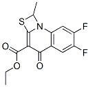 6,7-二氟-1-甲基-4-氧代-4H-(1,3)硫氮杂环并(3,2-a)喹啉-3-羧酸乙酯