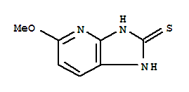 2-巯基-5-甲氧基咪唑并[4.5-b]吡啶 148695