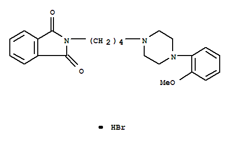 盐酸1-[2-甲氧苯基]-4-[4-(2-酞酰亚胺基)-丁基]哌嗪