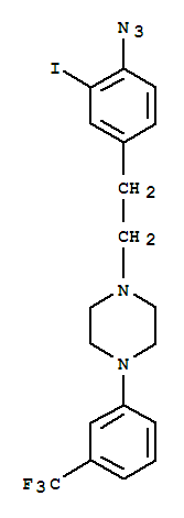 1-(2-(3-碘-4-叠氮基苯基)乙基)-4-(3-(三氟甲基)苯基)哌嗪