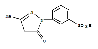 1-(3'-磺酸苯基)-3-甲基-5-吡唑啉酮