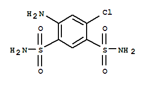 4-氨基-6-氯-1,4-苯二磺酰胺