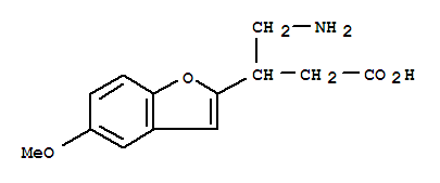 4-氨基-3-(5-甲氧基苯并(b)呋喃-2-基)丁酸