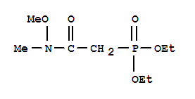二乙基(N-甲氧基-N-甲氨基甲酰甲基)磷酸二乙酯 153968