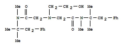 奥昔卡因; 2-双(N-甲基-N-苯基叔丁基-氨基甲酰甲基)氨基乙醇