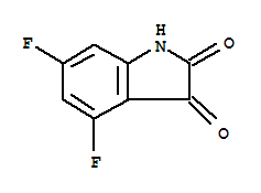 4,6-二氟-1H-吲哚-2,3-二酮