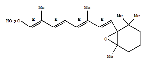 (2E,4E,6E,8E)-3,7-二甲基-9-(2,2,6-三甲基-7-氧杂双环[4.1.0]庚-1-基)-2,4,6,8-壬四烯酸