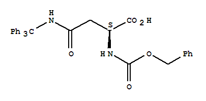 N-苄氧羰基-N’-三苯甲基-L-天冬酰胺