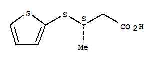 (S)-3-(2-噻吩基硫基)丁酸