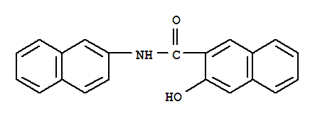 3-羟基-<i>N</i>-(2-萘基)-2-萘甲酰胺